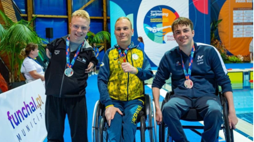 Полтавські плавці здобули 16 медалей на чемпіонаті Європи з параплавання