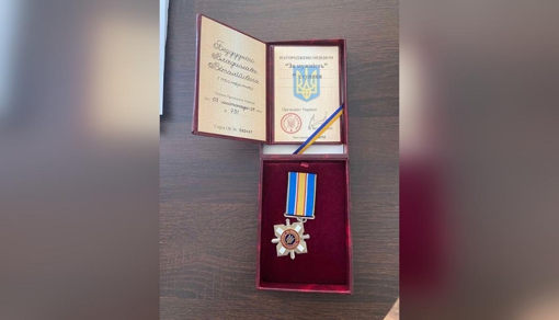 У Полтавській області орденом "За мужність" нагородили командира Владислава Бездудного