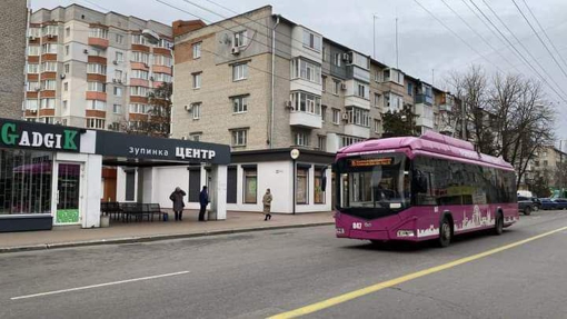 На Полтавщині тимчасово припинили рух тролейбуси
