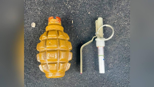 На Полтавщині в автомобілі 39-річного чоловіка знайшли гранату