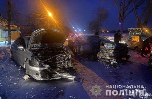 На Полтавщині в аварії травмувався пасажир легковика