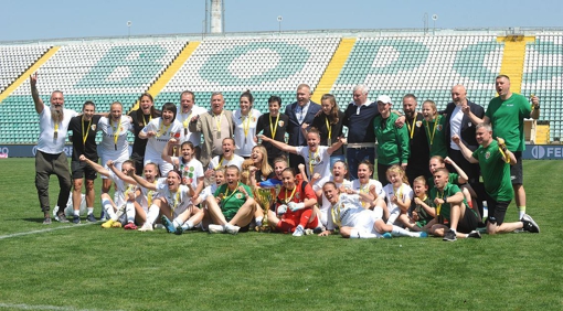 Жіноча "Ворскла" виграла чемпіонат України