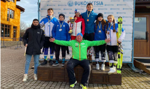 Полтавські гірськолижники стали призерами всеукраїнських змагань