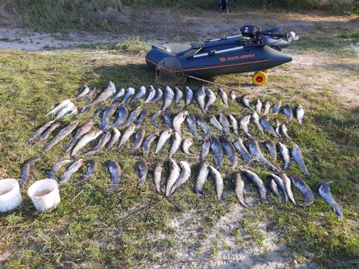 На Полтавщині чоловік незаконно виловив близько 100 кг риби на майже 35 тис. грн