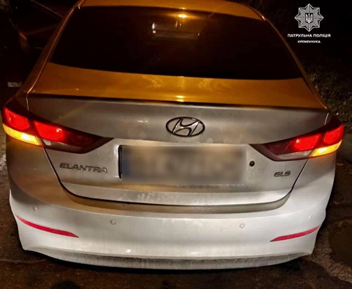 На Полтавщині нетверезий водій намагався відкупитися від поліціянтів