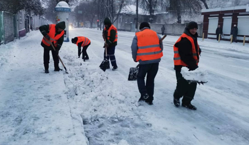 Через снігопад на Полтавщині без світла залишилися 437 населених пунктів