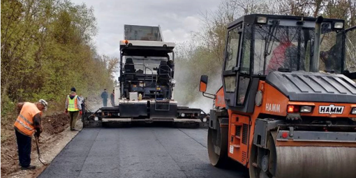 На Полтавщині з початку року відновили вже майже 250 тис. м2 місцевих доріг