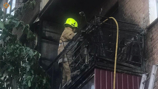 На Полтавщині сталася пожежа у будинку: евакуювали 12 людей