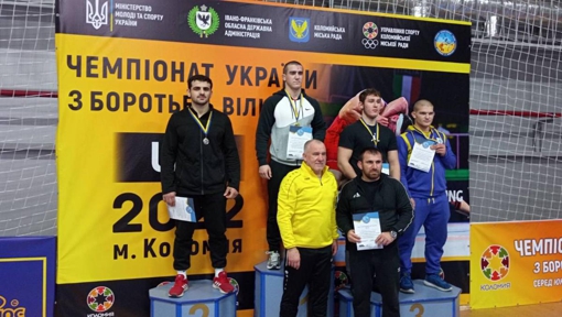 Спортсмени із Полтавщини стали призерами чемпіонату України з вільної боротьби