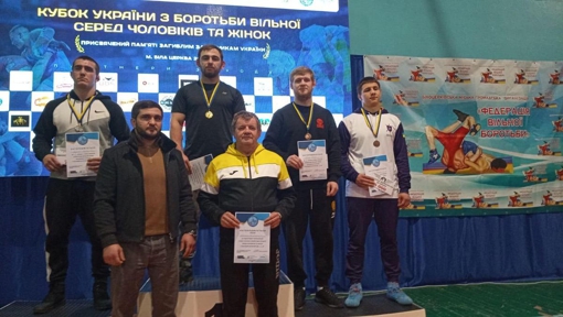 Спортсмени із Полтавщини вибороли призові місця на Кубку України з вільної боротьби