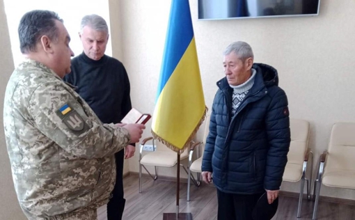У Полтавській області батькові молодшого сержанта Романа Ляша вручили посмертний орден сина