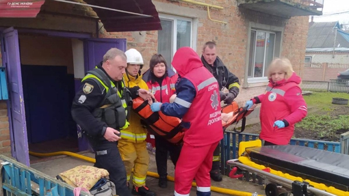У Кременчуцькому районі з пожежі врятували чоловіка