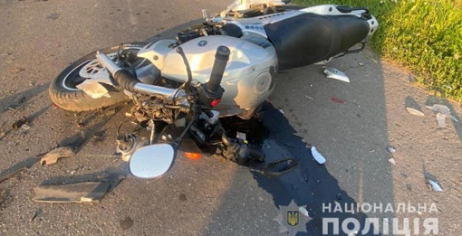 У Полтавській області водій легковика збив мотоцикліста та втік з місця події: постраждалий у реанімації