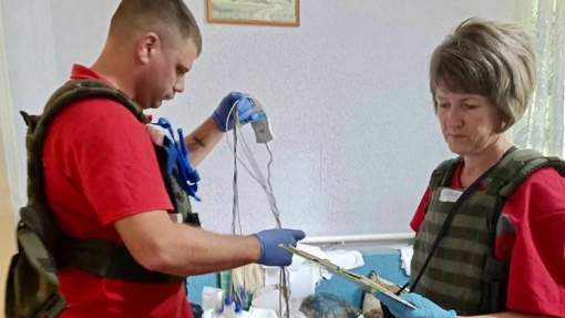 Медики з Полтавщини працюють на Херсонщині