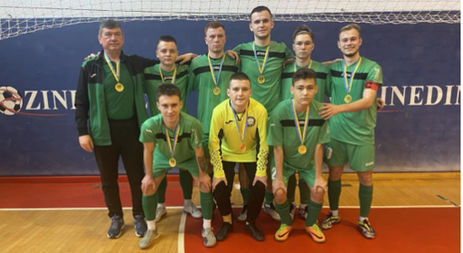 Команда Полтавщини посіла перше місце на чемпіонаті України з футзалу