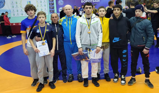 Спортсмени Полтавщини здобули нагороди на чемпіонаті України з греко-римської боротьби