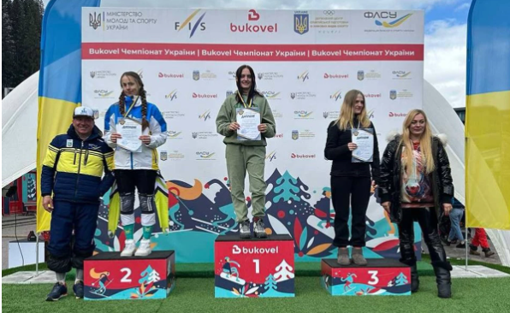 Команда Полтавщини виборола третє місце на чемпіонаті України з гірськолижного спорту