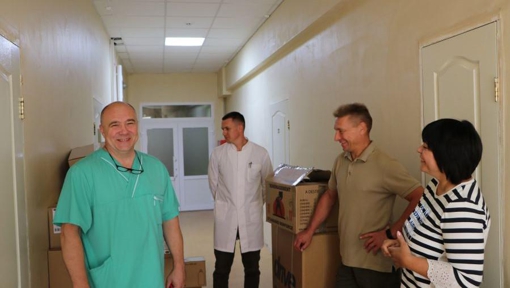 Полтавська лікарня отримала гуманітарну допомогу з Німеччини