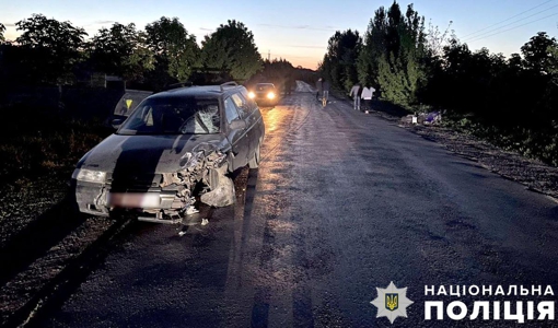 У Полтавській області зіткнулися автомобіль та мотоцикл: чоловік зазнав поранень