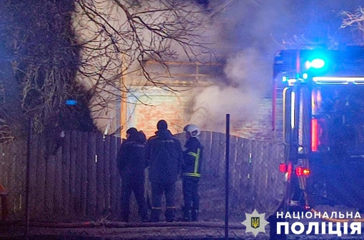 На Полтавщині під час пожежі пенсіонер отруївся чадним газом
