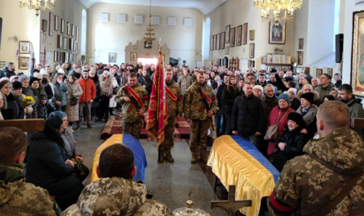 У Полтаві попрощалися із майором Олександром Коваленком та солдатом Вячеславом Овчаренком