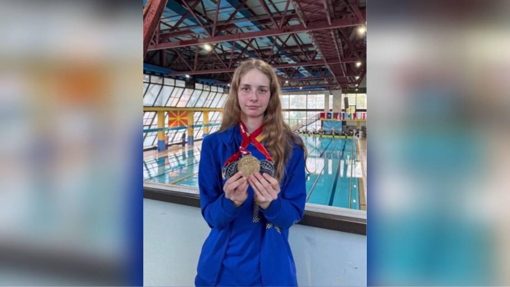 Плавчиня з Полтавщини на міжнародних змаганнях здобула три медалі
