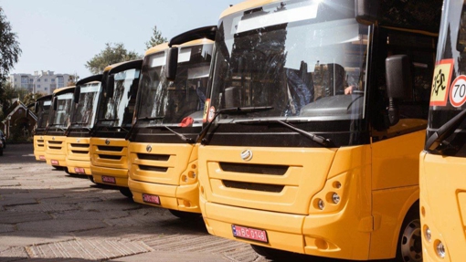 У Полтавській області придбали десять шкільних автобусів