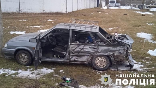На Полтавщині зіткнулися два легковики: поранення отримав 27-річний пасажир