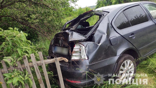 На Полтавщині легковик з’їхав у кювет: пасажирка отримала поранення