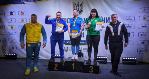 Спортмени з Полтавщини стали призерами чемпіонату України з армрестлінгу
