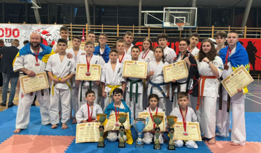 Українська збірна посіла перше місце на Кубку світу з карате