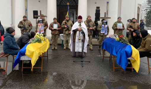 У Полтаві попрощалися із солдатами Володимиром Нардідом та Євгенієм Плішем