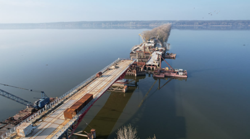 В Полтавській області відновили капремонт мосту через річку Сула