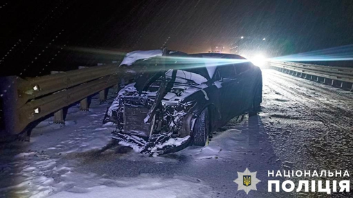 На Полтавщині зіткнулися легковики: госпіталізували 25-річного водія