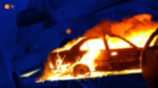У Полтавській області в гаражі згорів автомобіль: отримав поранення чоловік