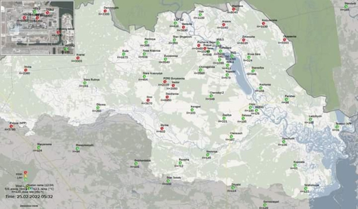 У Чорнобильській зоні, яку захопили росіяни, зареєстрували зростання радіаційного фону. ОНОВЛЕНО