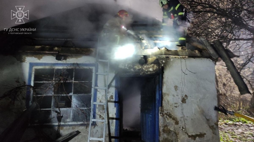 У Полтавській області під час пожежі загинув чоловік