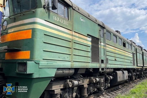 Заарештували білоруські локомотиви, якими рф перекидала військові угруповання до кордонів України