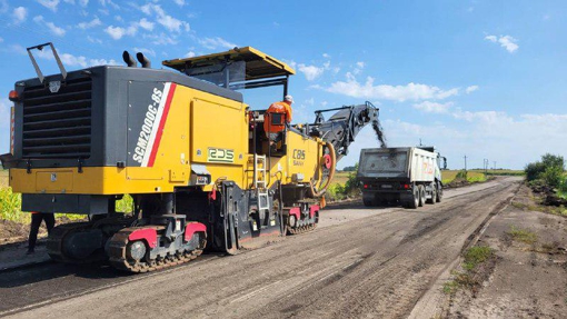 У Полтавській області розпочали ремонтувати дорогу місцевого значення