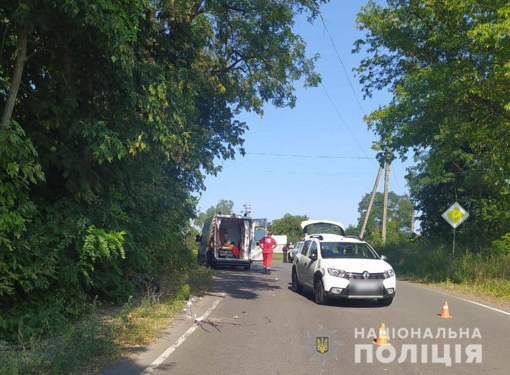 На Полтавщині у ДТП травмувався 13-річний водій мопеду