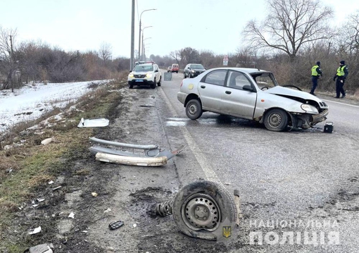У ДТП на Полтавщині зазнав поранень водій легковика