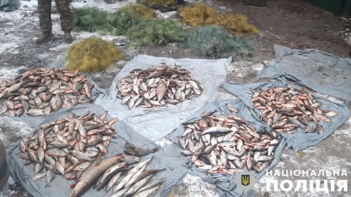 У Полтавській області виявили браконьєра, який незаконно виловив майже 160 кг риби