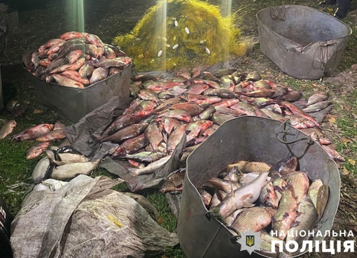 У Полтавській області судитимуть двох браконьєрів, які незаконно наловили риби на майже 5 млн грн