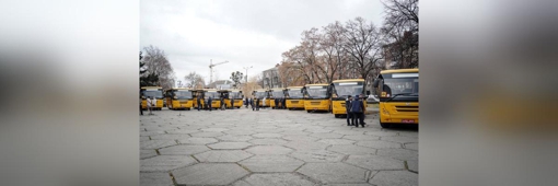 Десять нових шкільних автобусів передали громадам Полтавщини