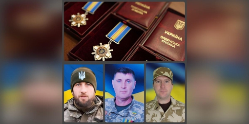 Державними нагородами відзначили трьох військових із Полтавщини