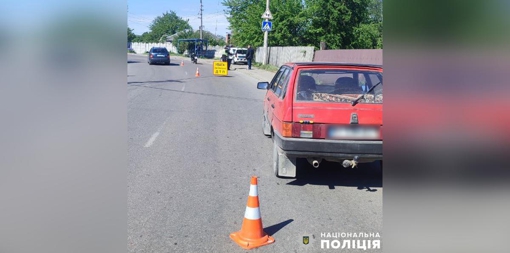 У Полтавській області зіткнулися легковик та мотоцикл: одна людина зазнала поранень