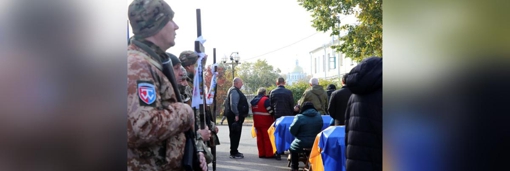 У Полтаві попрощалися із чотирма бійцями, які захищали нашу країну