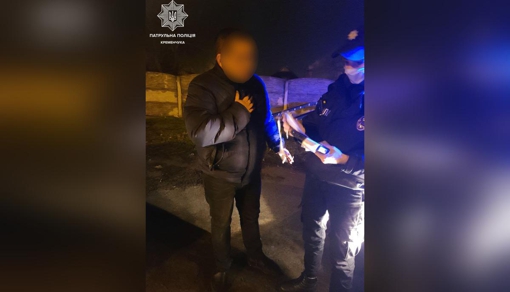 На Полтавщині нетверезий водій, який порушив ПДР, намагався відкупитися від поліціянтів