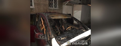 У Полтавській області згорів автомобіль