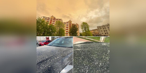 Помаранчевий дощ з піском накрив Полтавську область